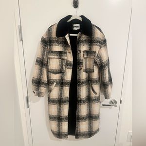 APPARIS JAMES PLAID COAT